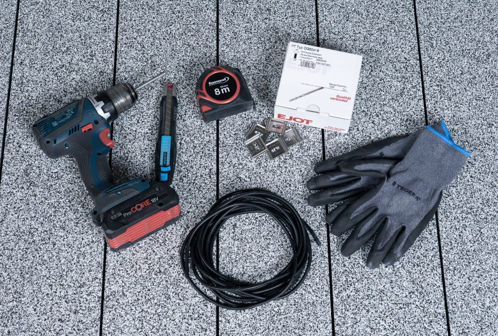 sanCLIP – Fest montierte Clips für stabile Terrassensysteme