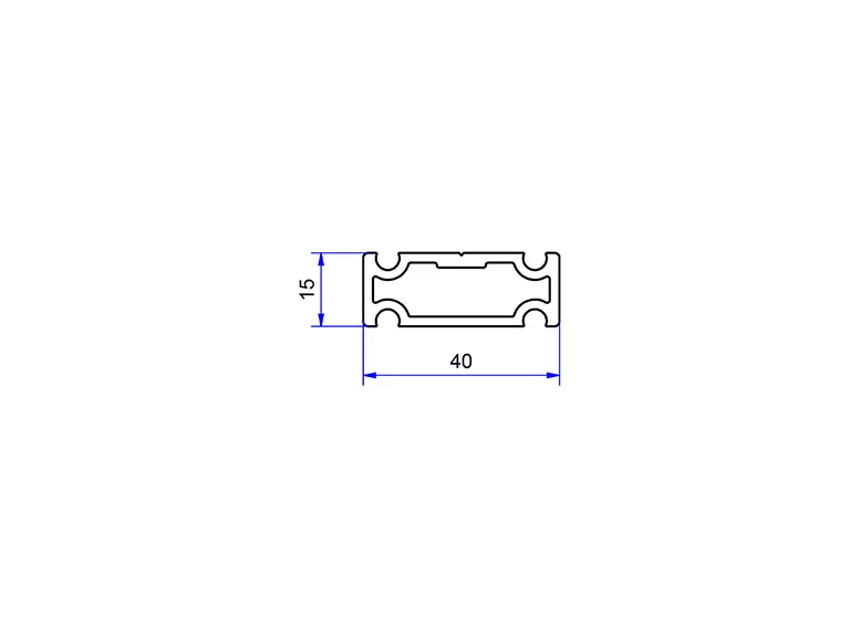 Skizze sanFLOOR® multiTUBE 15 mit Bohrungen (Betonbalkon-UK)